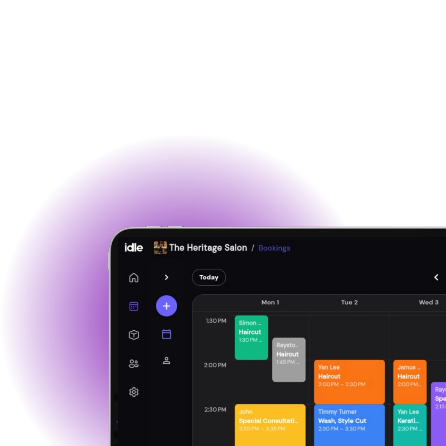 Idle App Image Beauty Business Management