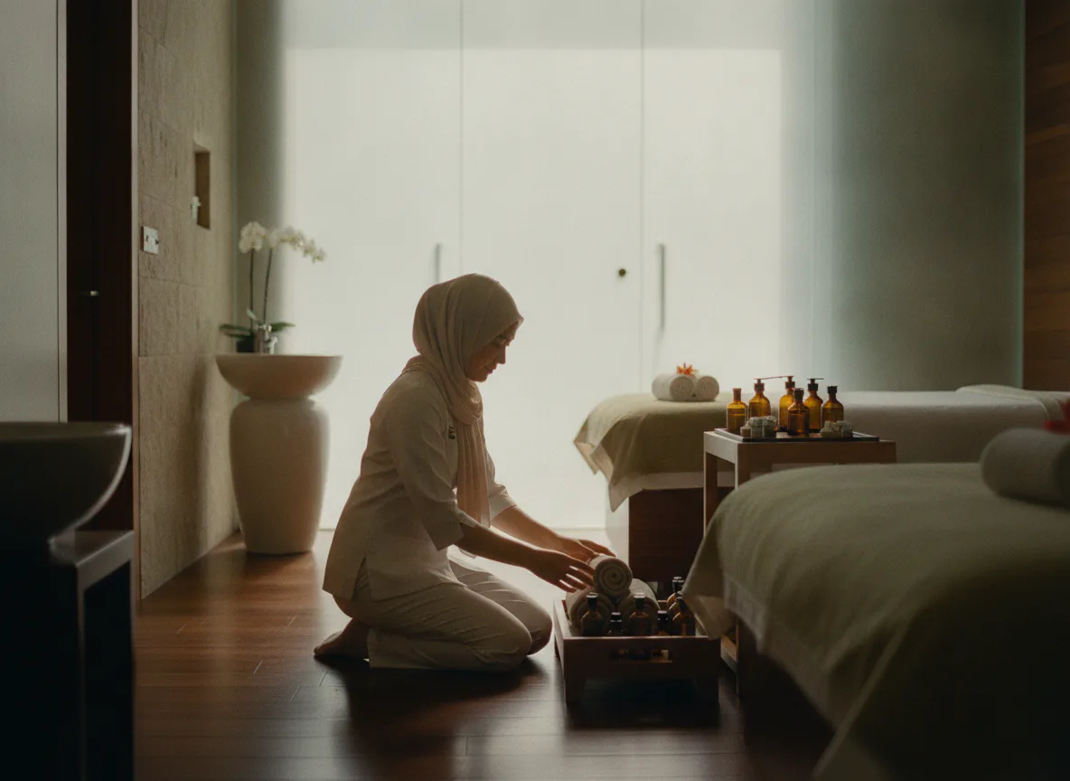 Designed around the spa experience